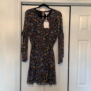 NWT LC Lauren Conrad floral fit and flare dress
